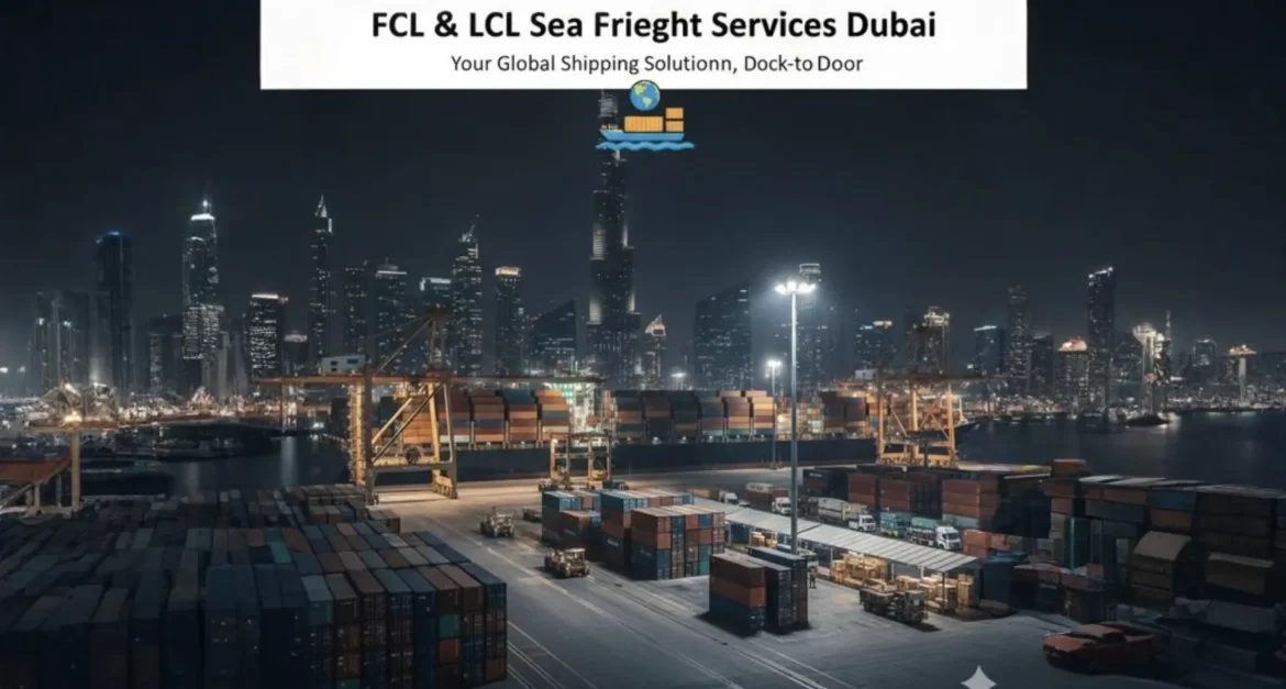 FCL & LCL Sea Freight Services in Dubai