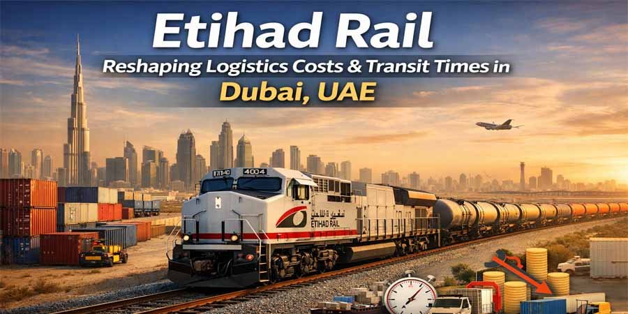 Etihad Rail is revolutionizing logistics in the UAE by lowering freight costs, speeding up cargo transit times